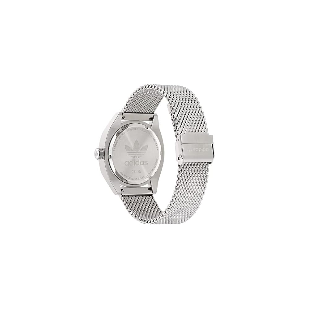 Adidas Originals AOFH22503 Men's Fashion Watch Quartz 10 ATM Water Resistant Mineral Glass Silver Dial