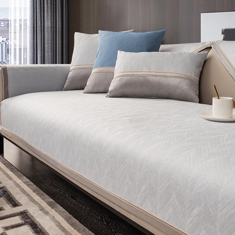 Sofa Kissen Vier Jahreszeiten Universell Leichter Luxus Rutschfestes Kissen Schlicht Modern Wohnzimmer Hochwertige Rückenlehne Armlehne Handtuch Sofaüberwurf