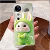 Case For VIVO V40 5G Back Cover VIVO V40 Pro 5G Cute Love Cat Rabbit Funny Cartoons Casing Ultra Thin Clear Soft TPU Phone Case