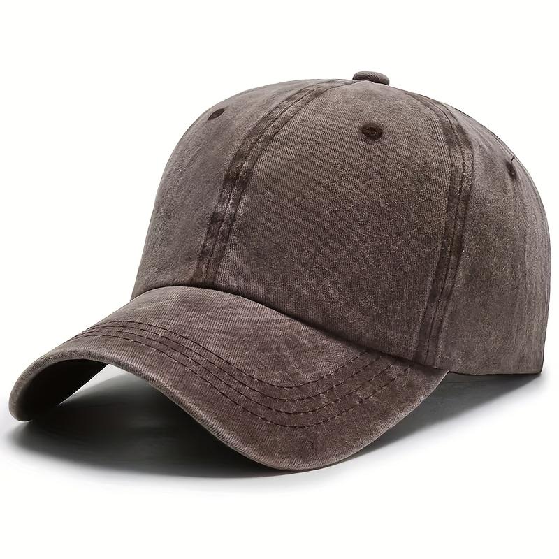Navy Blue Baseball Cap Men Women Adjustable Cotton Outdoor Sports Hat