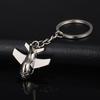 Creative Model Train Aircraft Airplane Ring Holder Keychain Accessories Gift