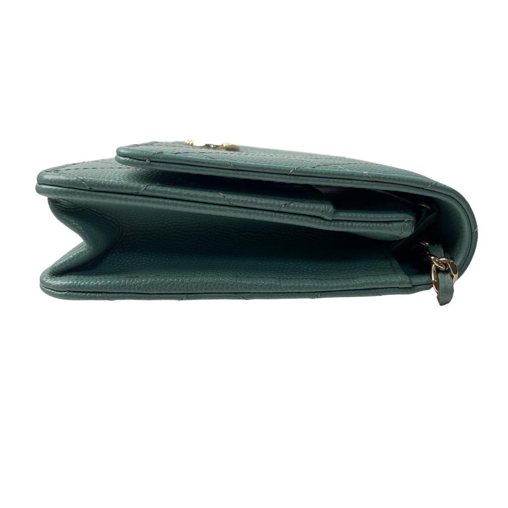 Used CHANELShoulder Bag Green system Women