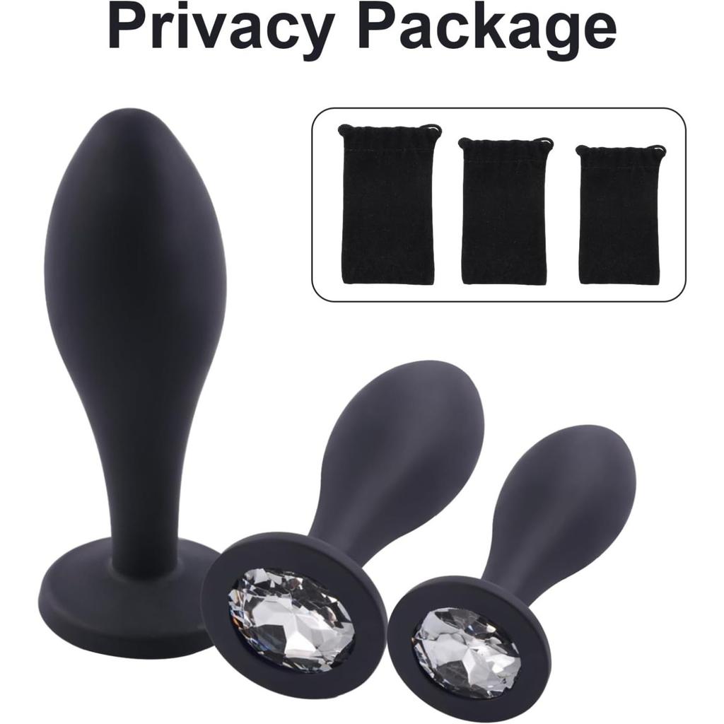 Jeweled Anal Plug Sex Toys for Woman Men Anal Dilatador Training Prostate Massager Butt Plug Female Masturbator Adult Products