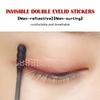 40Pcs Double Fold Eyelid Tape Sticker Lace Nature Clear Beige Stripe Self-adhesive Natural Eye Makeup Make Up With Tool New