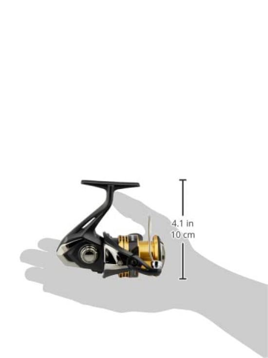SHIMANO Spinnende hjul 22 Sahara 2500 oransje svart,