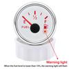 Car Marine Boat Boost Alarm Gauge 2‘’ 52mm Oil Pressure Meter Water Level Fuel Temperature 12V 24V Voltmeter Accessories Meter