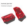 Universal Aluminum Automatic Transmission Car Pedal Cover Brake Fuel Gas Foot Pad Set Kit Pedals Non-Slip Pedals Brake Kit Parts