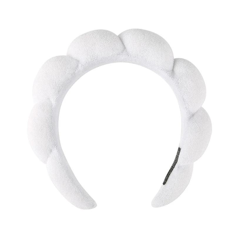 Set of Toiletry and Makeup Headband Wrist Strap Women's Bracelet Plush Face Wash Home Headworn Hair Band  Headbands for Women