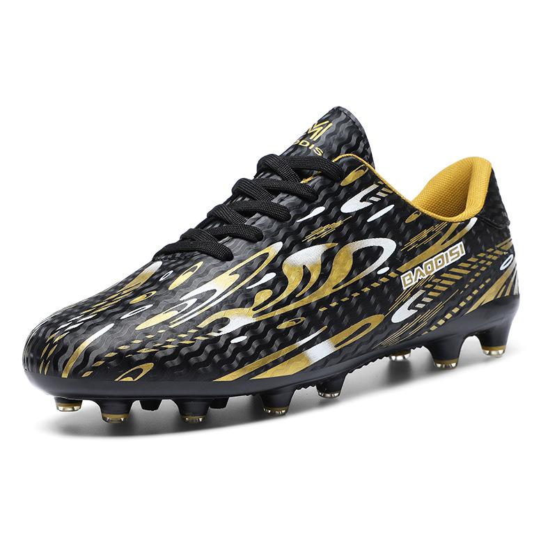 Football Shoes AG Long Nails Broken Nails Boys and Girls Teenagers Students Professional Game Training Sports Shoes
