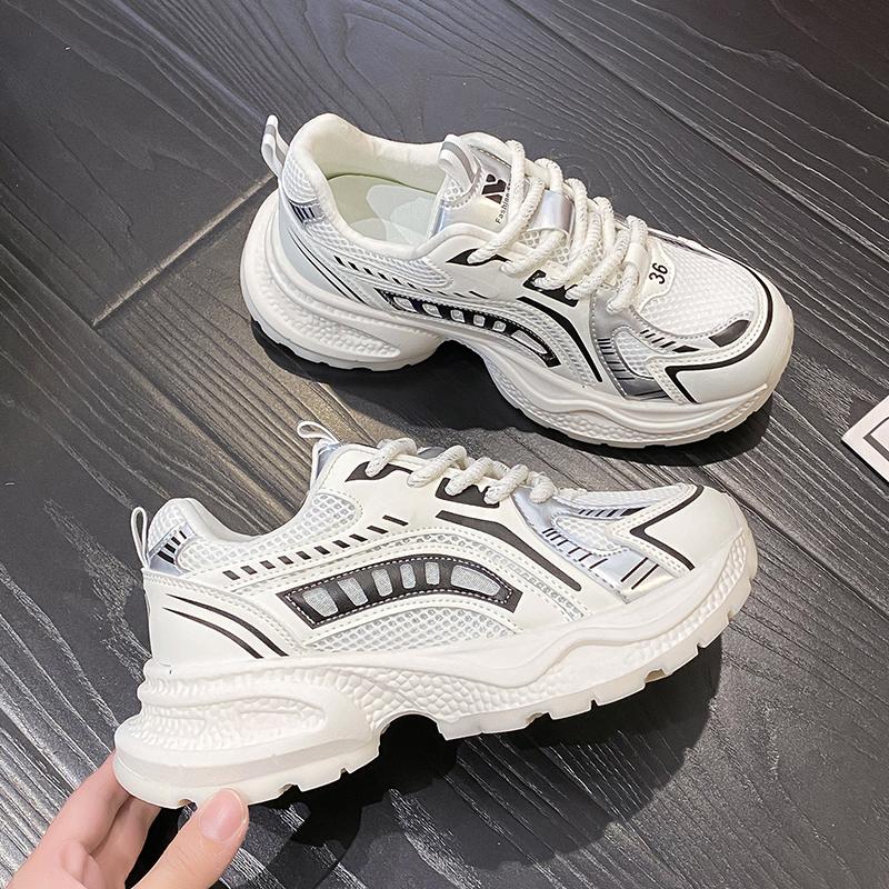 Fashion Vulcanized Shoes for Women Luxury Sneakers Women Chunky Sneakers Autumn Black Running Footwear Male High Shoes Zapatillas Mujer