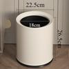 Double Layer Trash Bin Luxury Litter Bins Large Capacity Bathroom Kitchen Dustbins Bedroom Living Room Minimalist Trash Can
