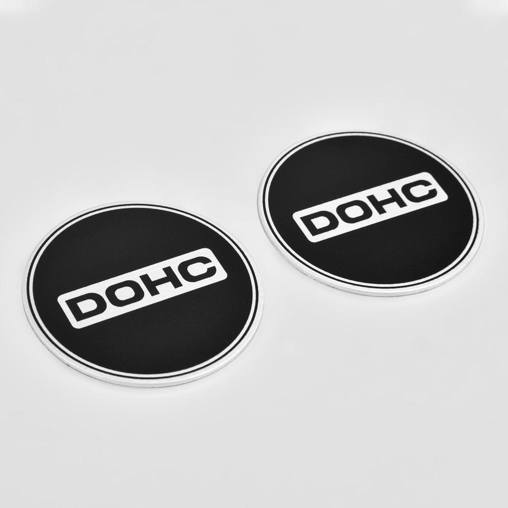 Z650RS (2022-2025) Compatible with Motorcycle Engine Cover Sticker Set 3D Decal DOHC Logo Aluminum