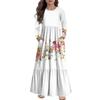 Girls' Maxi Dress Casual Holiday Dresses - Long Sleeve Dress With Pockets For 4-14Y