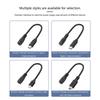 PVC Power Cord With DC35135 DC5521 Female Connectors For Electronics Projects Low Power and Durability Cord