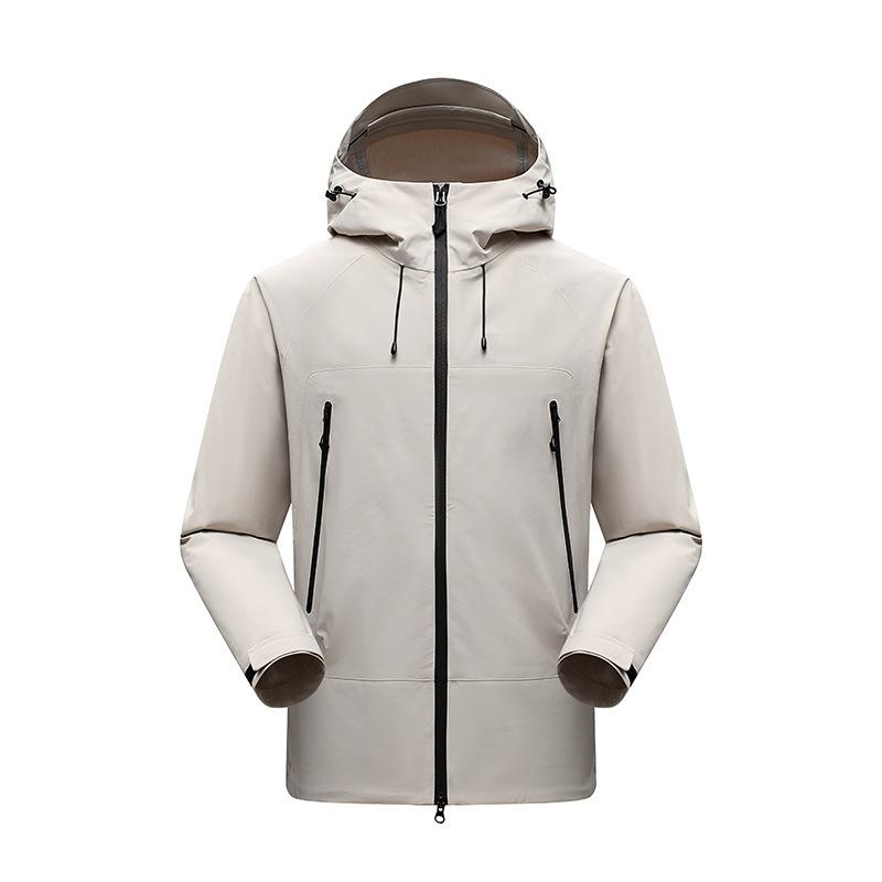 Jacket New Outdoor Casual Spring and Autumn Men's and Women's Same Outdoor Jacket Men's Trench Coat