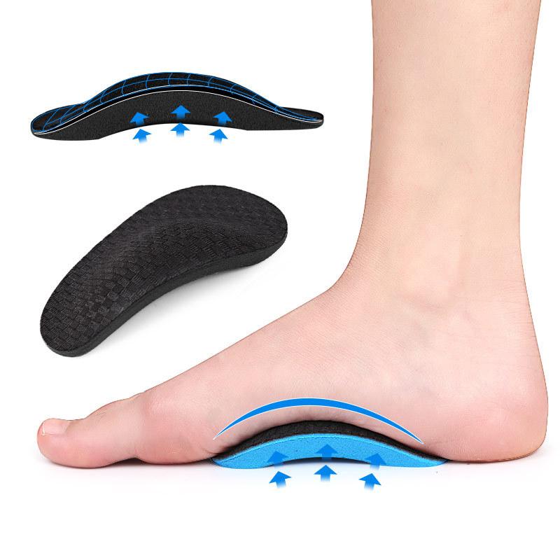 Eva Plantari Ortopedici Supporto Arco Piede Piatto Cuscinetti Per Scarpe Uomo Donna Valgo Varismo del Piede Solette Sportive Inseri Scarpe Accessori