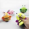 Soft Squishy Bee Stress Relief Toy Slow Rising Cute Animal Fidget Toy Anxiety Relief Gift for Kids Adults Party Favor Classroom