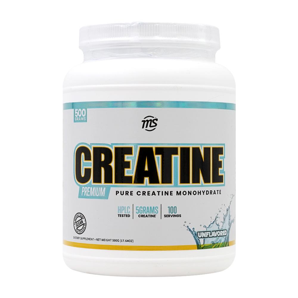

Creatine Premium Pure Creatine Monohydrate Powder Unflavored 100 Servings, 17.64 oz