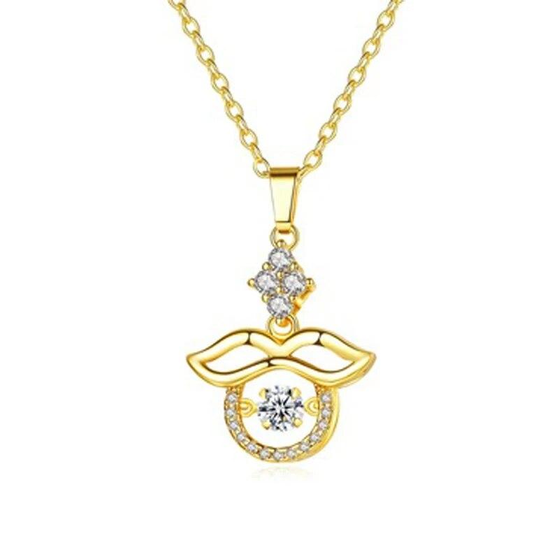 

Модное рождественское золотое умное ожерелье Apple Flash