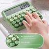 Mechanical Buttons Retro Typewriter Calculator Kawaii Vintage Typewriter Calculator  Children Gift
