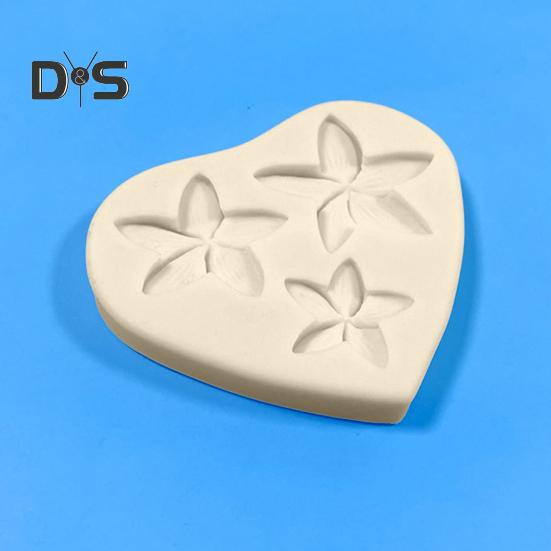 Leicht zu reinigende Fondantform, multifunktional, nützlich, tropfende Gipsornamente, Modellierwerkzeuge