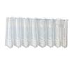 baizihuahu Lace Short Curtain, Half Windows French Style Hollow Gauze Sheer, Dustproof Curtain for Cabinets Bay