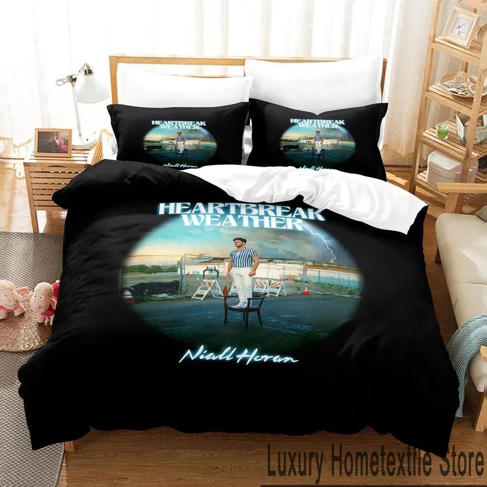 

3D Print Niall Horan Bedding Set Boys Girls Twin Queen King Size Duvet Cover Pillowcase Bed Boys Adult Home Textileextile 70x133cm 2pcs