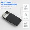 3pcs Metal Rectangular Handheld Bird Feeder Refillable Dispenser Travel Floss Pick Case  Travel Use