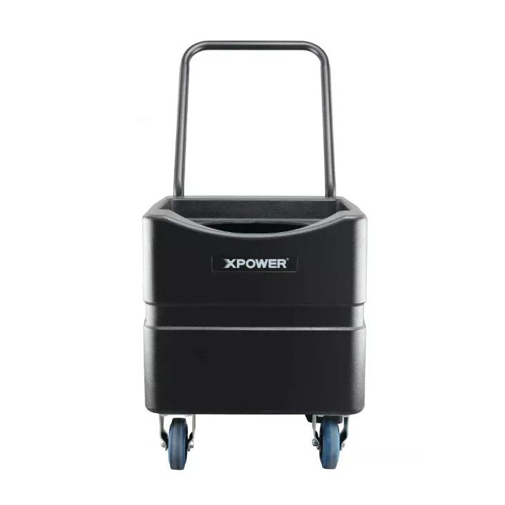 XPOWER FM-68WK Multi-purpose Oscillating Misting Fan with Built-In Water Pump and WT-45 Mobile Water Reservoir Wheels & Pump Air Circulators 45L Tank