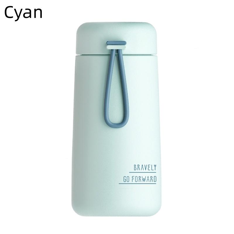 1PCS Tumbler Thermos Cup Milky White Coffee Mug Car Insulated Water Bottle Travel Stainless Steel Vacuum Flasks Drinking Kettle