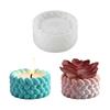Woven Rope Silicone Molds Succulents Planter Molds for Epoxy Resin, Candle Holder, Tealight Holder, Home Decoration