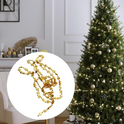 Beaded Chain Garland for Christmas Tree Decoration, 8.86 Feet Crafting And Gifts