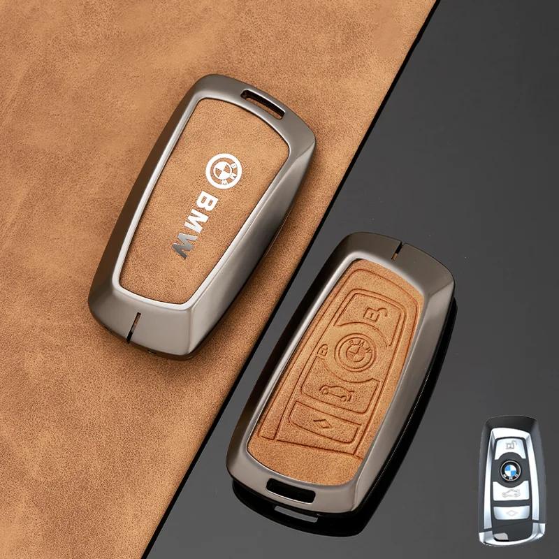 2025 Car Key Case Cover Shell Holder Protector For BMW 1 3 5 7 Series X1 X3 X4 X5 F10 F15 F16 F20 F30 F18 F25 M3 M4 E34 Acce