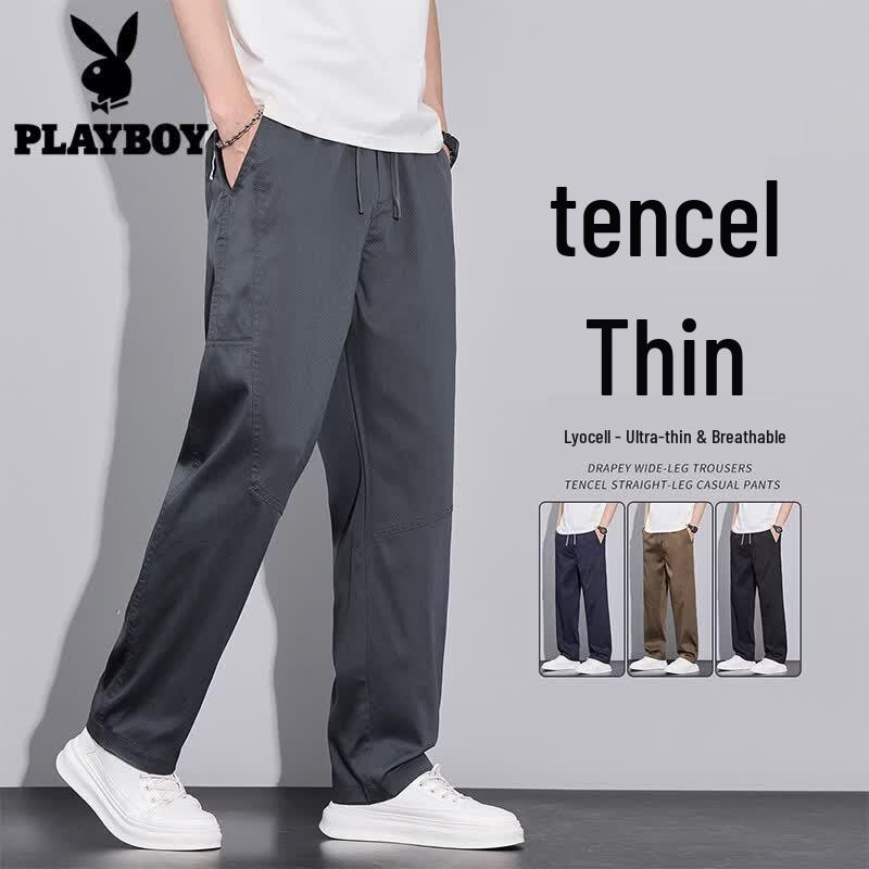 PLAYBOY Men s Tencel Lyocell Blend Casual Pants 3XL