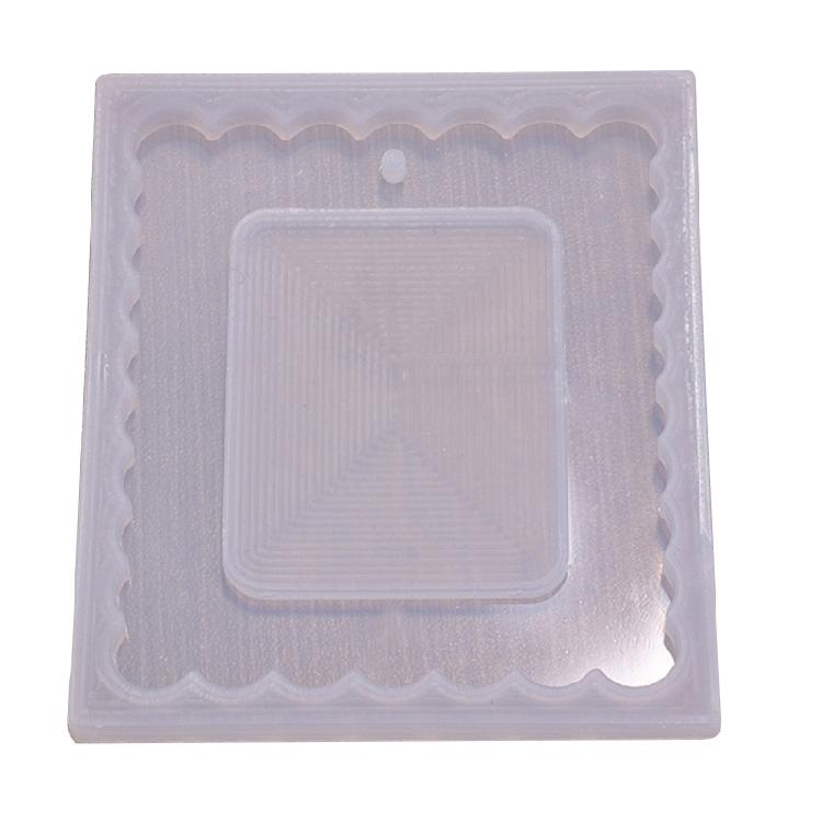 

Geometry Mirror Rectangle Photo Frame Epoxy Mold for DIY Craft Decorative Mould 1