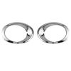 Chrome Bumper Fog Light Trim Ring Bezel LH & RH Side For 2013-2016 Ford Fusion