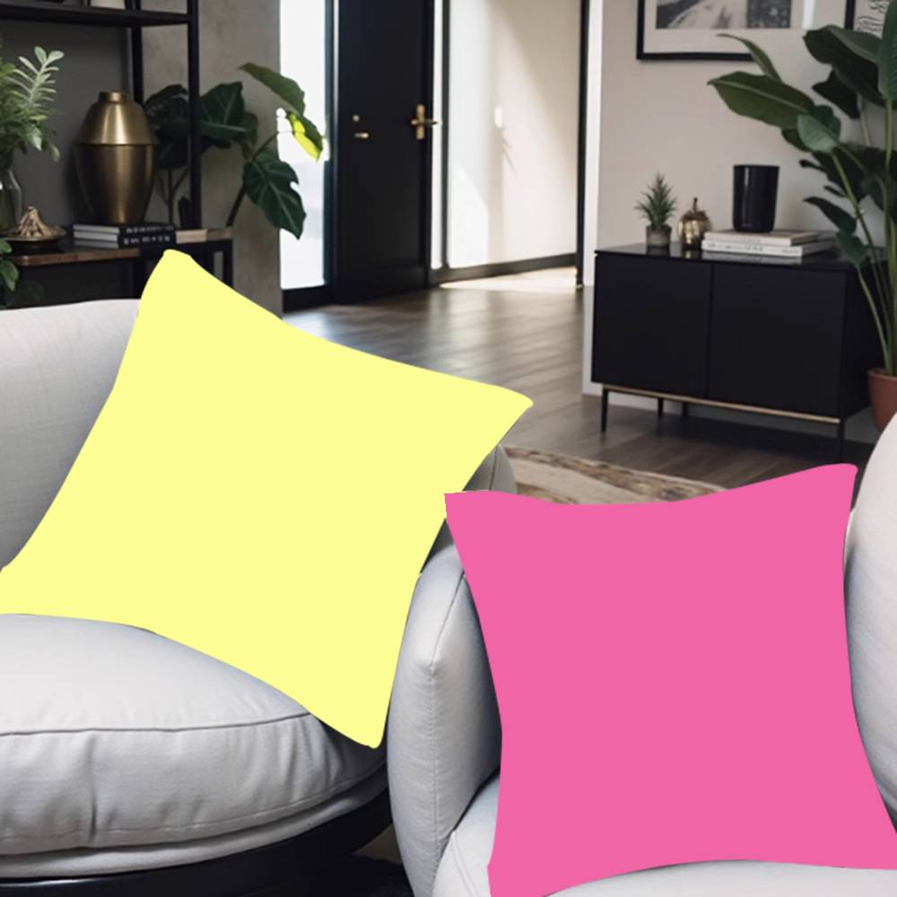 Solid Color Pillow Gift Home Office Decoration Pillow Bedroom Sofa Car Cushion Coverpillow Case