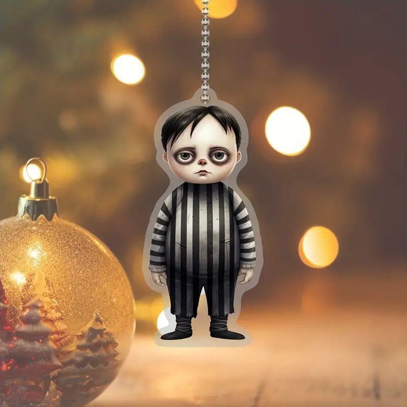 

Naruto Anime Adorable Kakashi Figurine Car Pendant Stylish Acrylic Decorative Charm 1