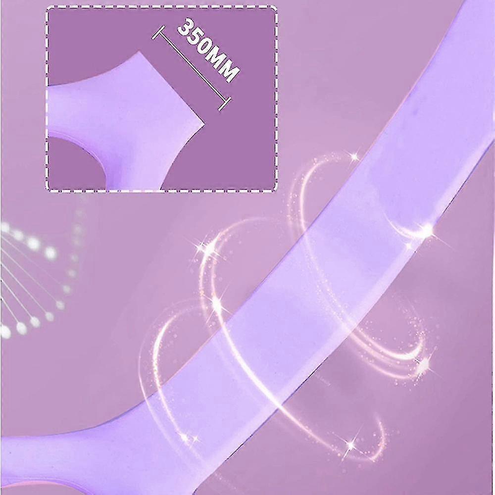 Figure 8 Fitness Resistance Band, Arm Training Elastic Ropes,purple