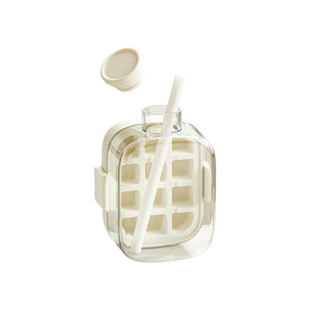 No Touch Design Ice Cube Mold Press Type Ice Make Bottle Cooling Cup Water Bottle  Whiskey Drinks