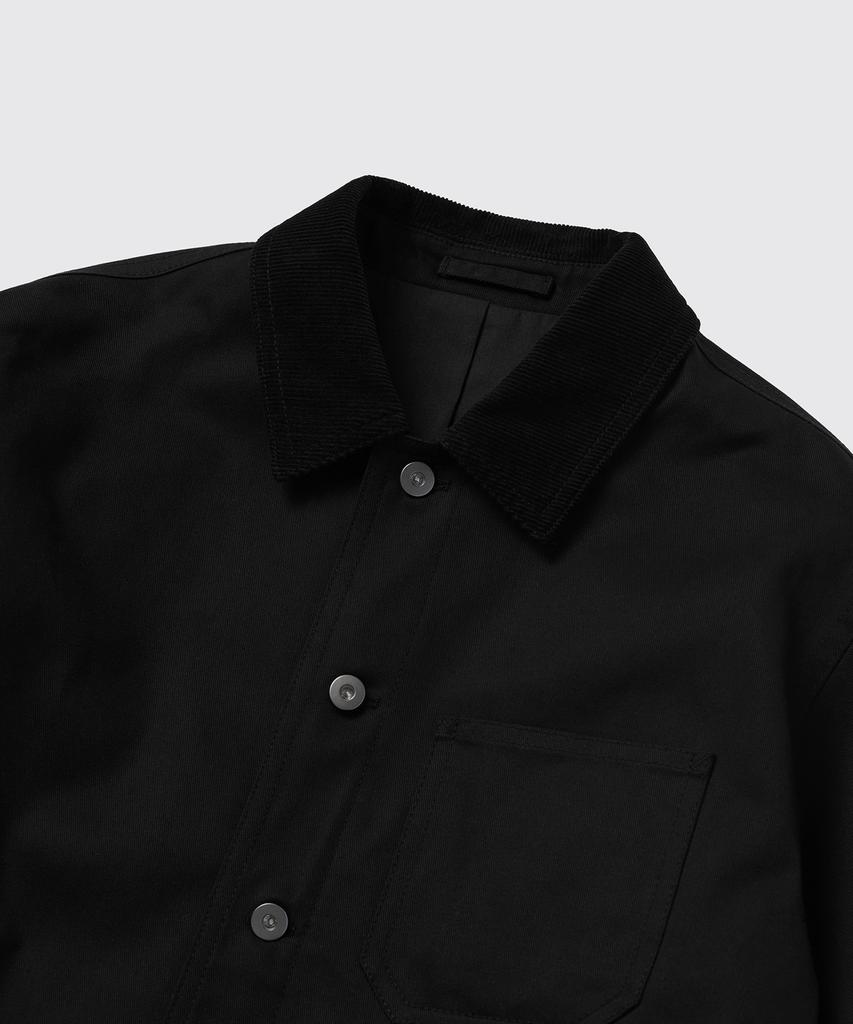 Musinsa Standard Cp Twill Chore Jacket [Black]