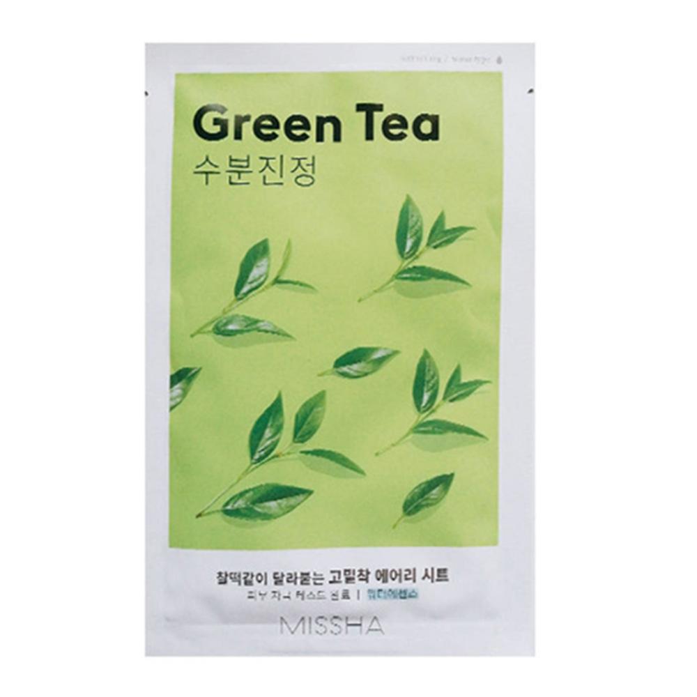 

MISSHA Airy Fit Sheet Mask (Green Tea) - Water Type (10 Sheets) Green Tea - Water Type (10 Sheets)