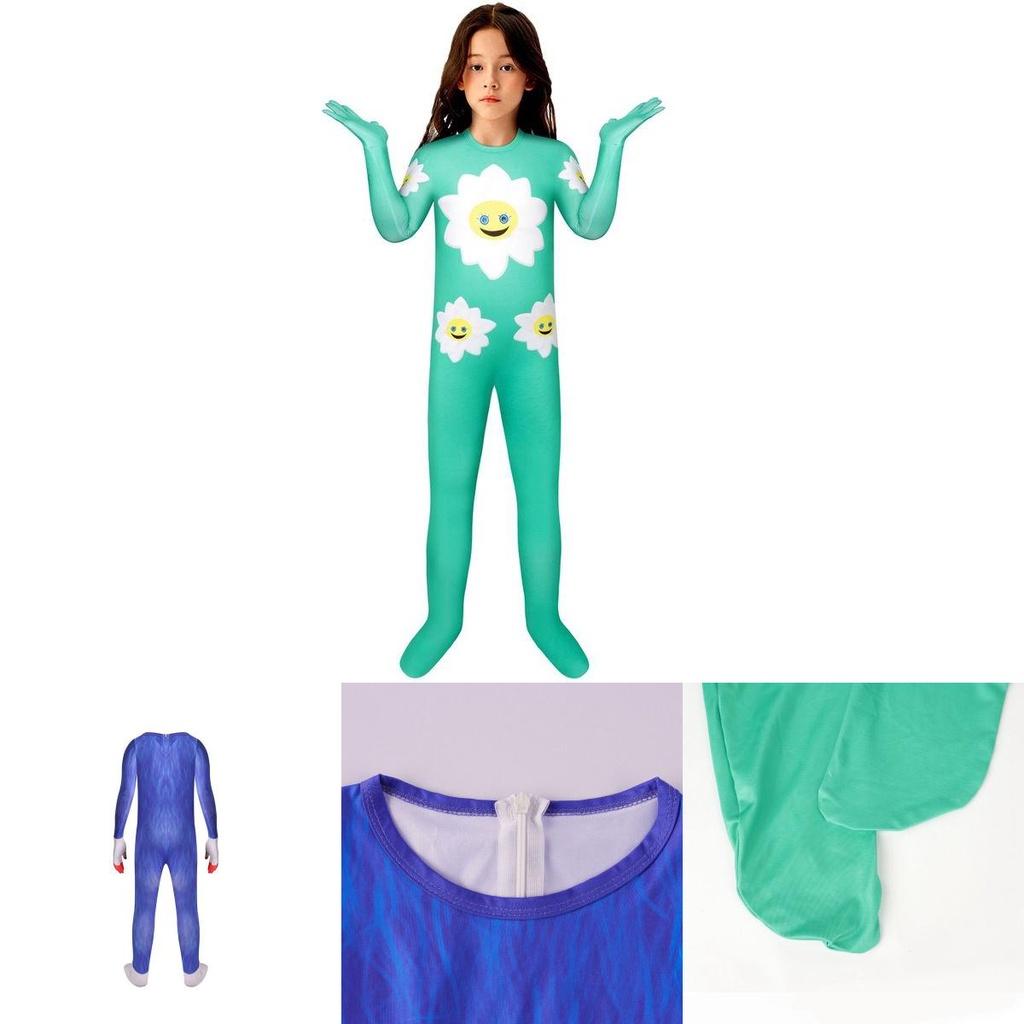 Автентичний костюм для косплею Poppy Playtime Huggy Wuggy для дітей, Хелловінський наряд, Різдвяний