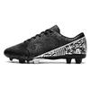 Men's FG Soccer Shoes Outdoor Cleats Long Spikes High-Top Sneakers Professional Football Boots Futsal Shoes Size36-45