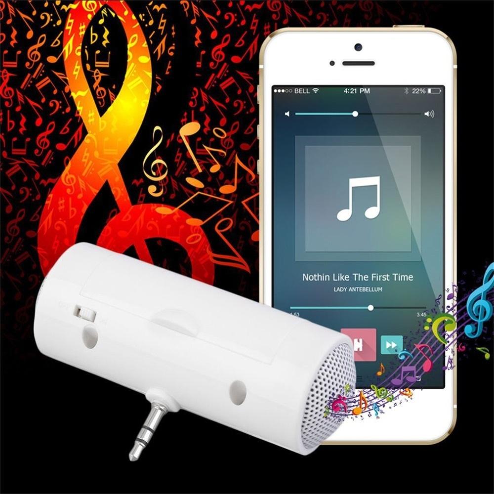 

НОВЫЙ 3,5 мм Портативный Стерео Мини-динамик Музыкальный MP3-плеер Усилитель Громкоговоритель Для Мобильного Телефона и Планшетного ПК