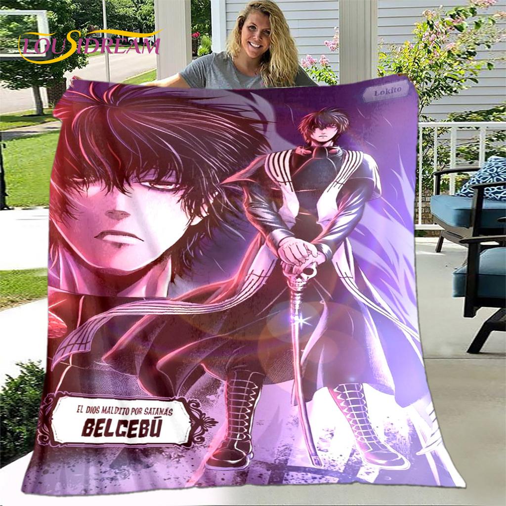 Record of Ragnarok Anime Cartoon Soft Plush Blanket,Flannel Blanket Throw Blanket for Living Room Bedroom Bed Sofa Picnic Cover