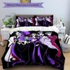 Dark Disney Villains Print 3Pcs Bedding Setduvet Cover With 2 Bedropillowcase Home Birthday Gift