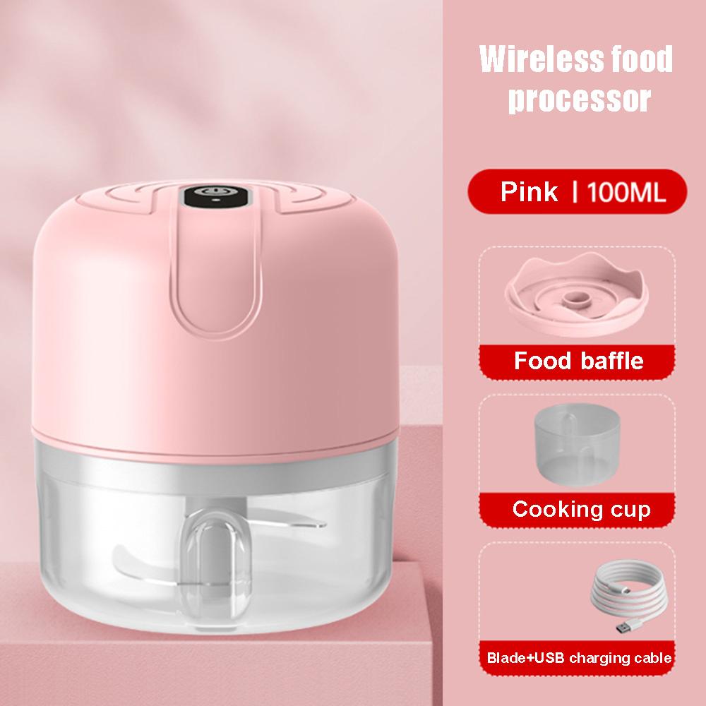 

100/250 мл Мини USB Беспроводной Чеснокомалка Пресс Мясорубка Овощной Чили Мясорубка Кухонные Принадлежности CHINA