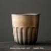 Shangqi Retro Japanischer Stil Grobkeramik Kaffeetasse