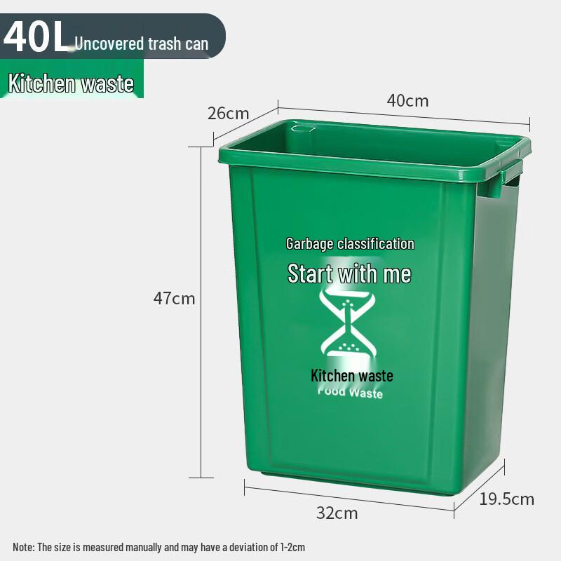 Household Plastic Waste Sorting Bin